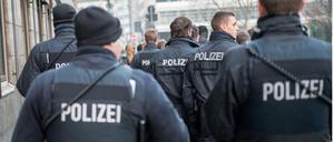 Die Polizei hat hierzulande viele neue Aufgaben zu bewältigen. 