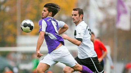 Feiner Fußballer. Lennart Hartmann (links) ist eigentlich zu gut für die sechste Liga. Aber er setzt inzwischen andere Prioritäten.