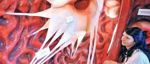 Modell einer Herzklappe