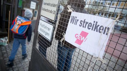 An den Schulen wird wieder gestreikt.