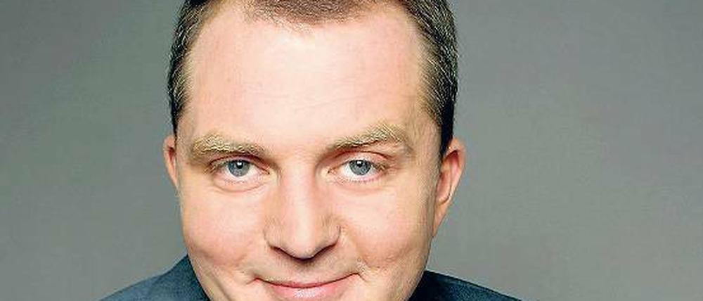 Der Moderator Jörg Thadeusz