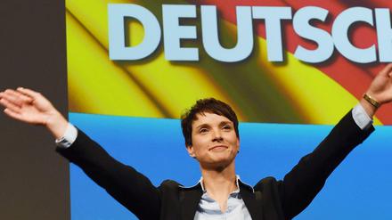 Die AfD-Parteivorsitzende Frauke Petry freut sich über jede Provokation, die Empörung auslöst