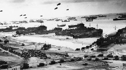 Am 6. Juni 1944 landeten die Alliierten an der Küste der Normandie.