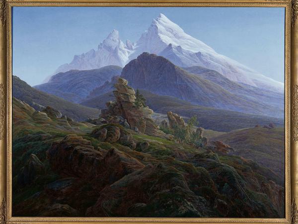 Gipfelstück. Caspar David Friedrichs "Watzmann" blieb trotz Rückgabe am Ort.