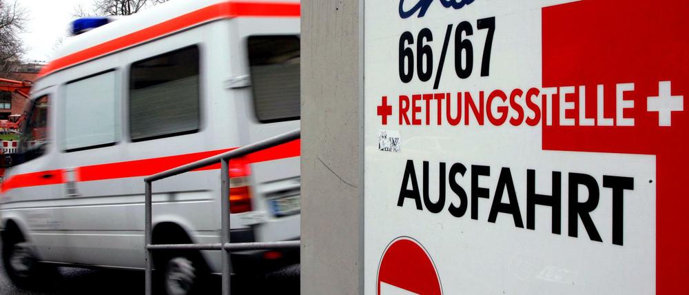 Kassenärzte und Kliniken streiten um die Kosten für die Notaufnahmen.