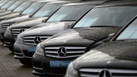 Gefragt wie nie. Daimler konnte Gewinn und Umsatz steigern.
