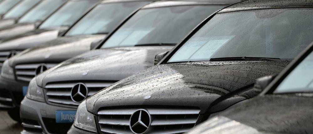 Gefragt wie nie. Daimler konnte Gewinn und Umsatz steigern.