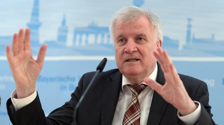 Der bayerische Ministerpräsident Horst Seehofer.