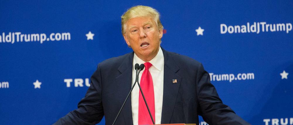 Präsidentschaftskandidat Donald Trump.
