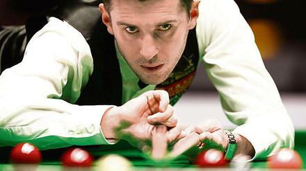 Präzise. Mark Selby ist Titelverteidiger beim German Masters. 