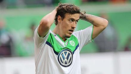 Enttäuscht in Wolfsburg: Stürmer Max Kruse.