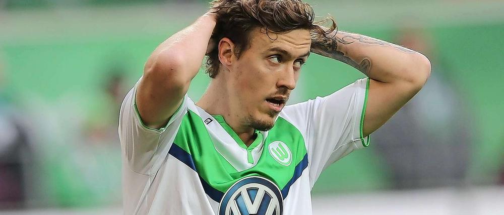 Enttäuscht in Wolfsburg: Stürmer Max Kruse.