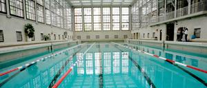 Hallenbad der Berliner Bäderbetriebe (BBB).