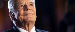 Bundespräsident Joachim Gauck wirkt mit seinem Appell auf die Debatte über die deutsche Aufnahmebereitschaft für Flüchtlinge ein.