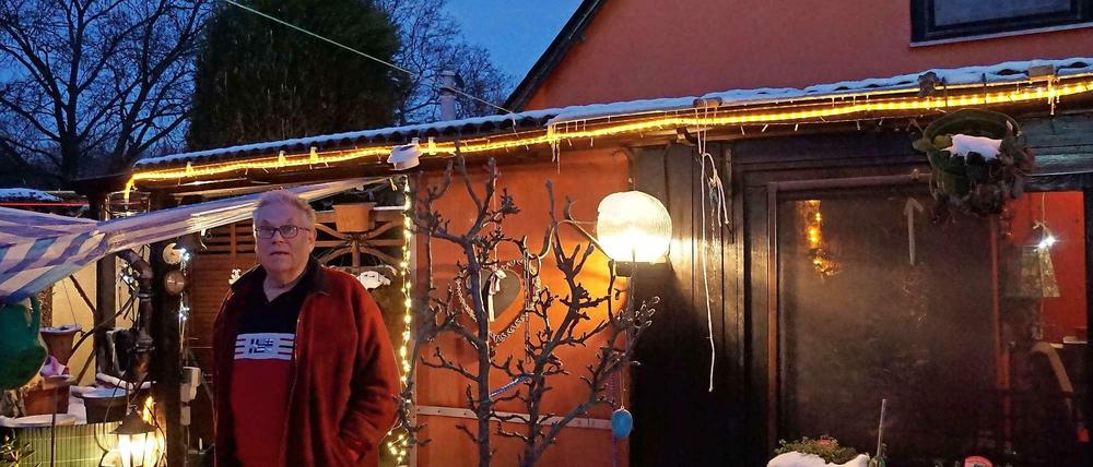 Sein Lebensmittelpunkt. Klaus Meißner hat seit 1958 als einziger Dauerbewohner ein Haus in der Kolonie Oeynhausen.