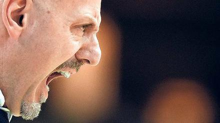 Halbe Kraft voraus. Trainer Sasa Obradovic fordert stets kompromisslosen Einsatz von seinen Spielern. Derzeit aber muss sein Team Ressourcen sparen. 