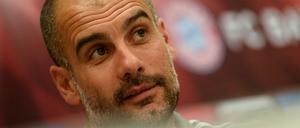 Pep Guardiola ist offenbar nicht immer ganz einverstanden mit dem, was alles so geschrieben wird.