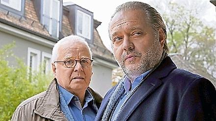 Ende einer Dienstfahrt. Michael Ande alias Gerd Heymann (links), beim "Alten", Hauptkommissar Richard Voss (Jan-Gregor Kremp) bleibt.
