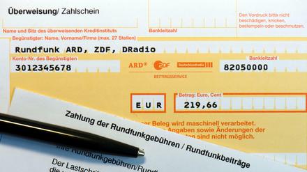 Muss vor Gericht: der Rundfunkbeitrag