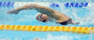Die Erfolgschwimmerin. Das war einmal bei Kirsten Bruhn.