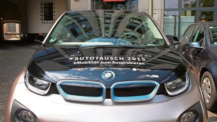 Der BMW i3, ein Elektroauto.