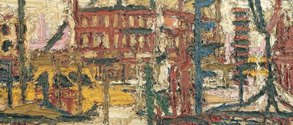 Frank Auerbach: Mornington Crescent 1965.