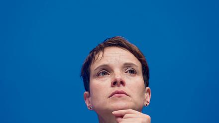 Feindbild auch für die Kirchen: AfD-Vorsitzende Frauke Petry.