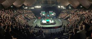 Fast volles Haus und gute Stimmung beim Finale am Sonntagabend im Tempodrom. 