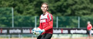 Torwart Thomas Kessler vom Fußball-Bundesligsten 1.FC Köln.