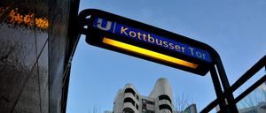 Schwerpunkt der Kriminalität. Das Kottbusser Tor in Kreuzberg.