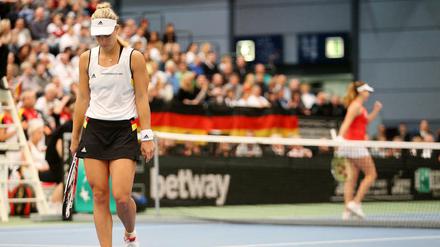 Leerer Tank? Angelique Kerber hatte am Ende nichts mehr zuzusetzen.