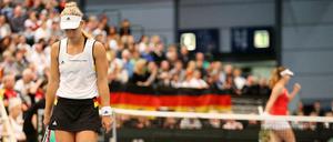 Leerer Tank? Angelique Kerber hatte am Ende nichts mehr zuzusetzen.