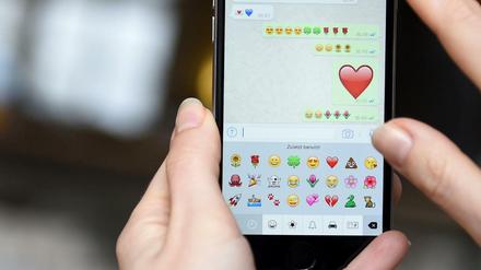 Kommunikation ohne Worte: Manche sagen's lieber mit Emoticons.