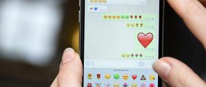 Kommunikation ohne Worte: Manche sagen's lieber mit Emoticons.