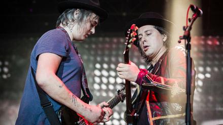 Pete Doherty und Carl Bârat von den Libertines.