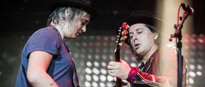 Pete Doherty und Carl Bârat von den Libertines.