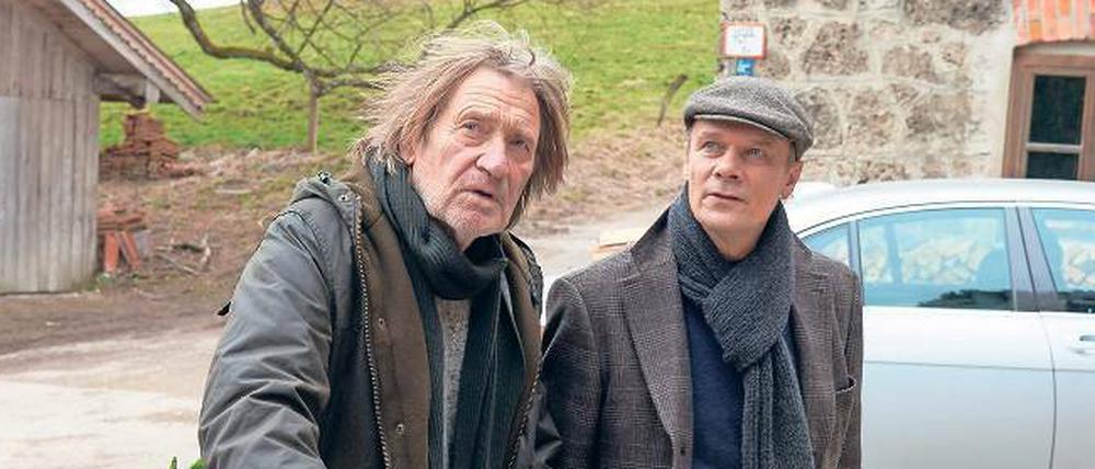 Für den Grimme-Preis 2016 nominiert. In Matti Geschonnecks ZDF-Film „Ein großer Aufbruch“ spielen Matthias Habich (li.) und Edgar Selge beste Freunde.