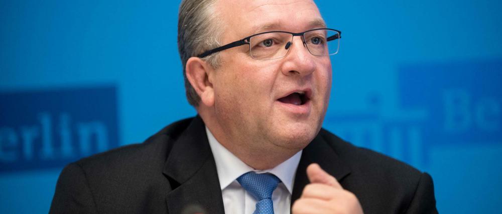 Berlins Innensenator Frank Henkel (CDU)
