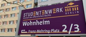 So nicht mehr. In Berlin ist das "Studentenwerk" ein Auslaufmodell.