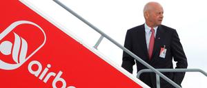 Der Gründer. Joachim Hunold, 1991 bis 2011 an der Spitze von Air Berlin sitzt heute noch im Verwaltungsrat, dem Board, der Air Berlin plc.