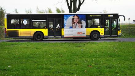 Ein Bus der BVG. 