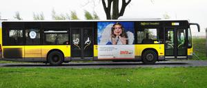Ein Bus der BVG. 