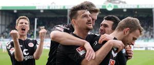 Da kommt Freude auf. Der FC St. Pauli tritt im nächsten Spiel besonders ausgestattet an.