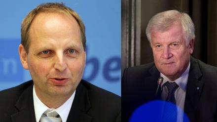 Berliner Justizsenator Thomas Heilmann (CDU, links) über die Äußerung von CSU-Chef Horst Seehofer zur "Herrschaft des Unrechts" in Deutschland: "Das ist rechtlich falsch und auch politisch nicht hilfreich."