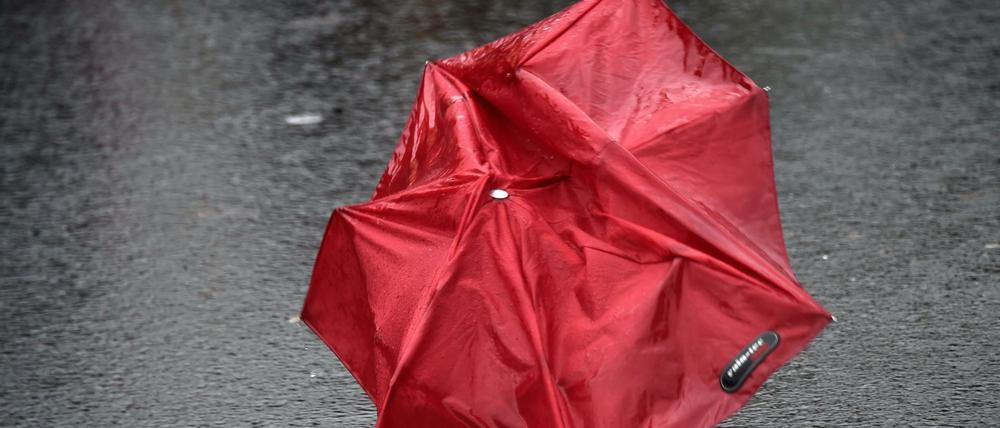 Auch in Berlin kann es stürmen. 