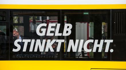 Hauptsache, die BVG-Passagiere halten sich auch daran.