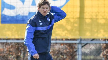 Viel Arbeit vor sich: Julian Nagelsmann in Hoffenheim.