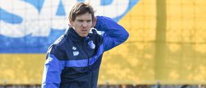 Viel Arbeit vor sich: Julian Nagelsmann in Hoffenheim.