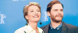 Emma Thompson und Daniel Brühl.