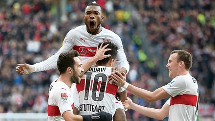 Zwischenhoch. Der VfB hat in der Liga zuletzt vier Mal gewonnen.